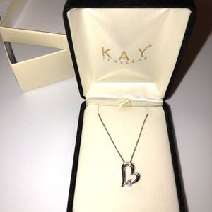Kay jewelers heart necklace